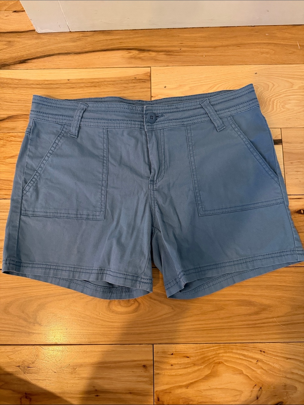 Prana Slate Blue Everyday Stretch Shorts